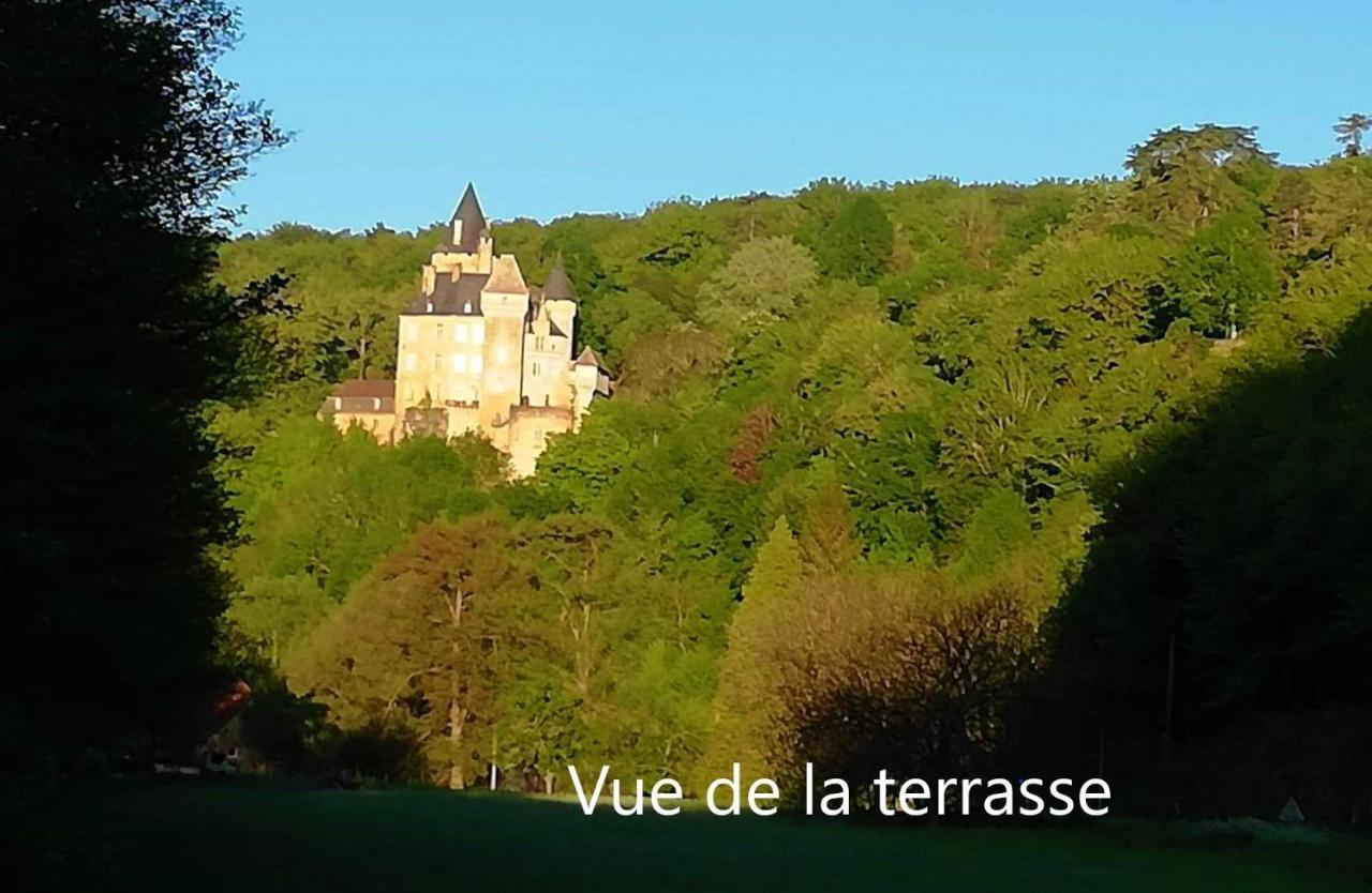 Le Clos Le Roc Rouge Castels Exteriör bild