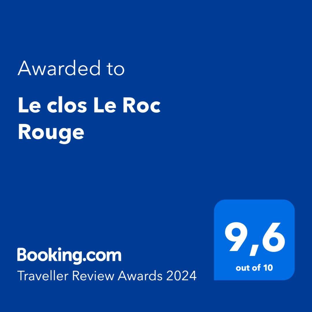 Le Clos Le Roc Rouge Castels Exteriör bild